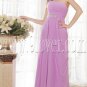 charming lavender chiffon one shoulder a-line floor length prom dress IMG-5390