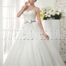 shallow sweetheart ball gown floor length wedding dress IMG-5512