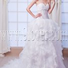 classic white organza column floor length wedding dress IMG-8002