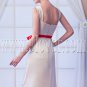 elegant satin straps a-line mini length homecoming dresses IMG-8155