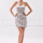 modern and sexy sequined lace sweetheart a-line mini length cocktail dress IMG-8625