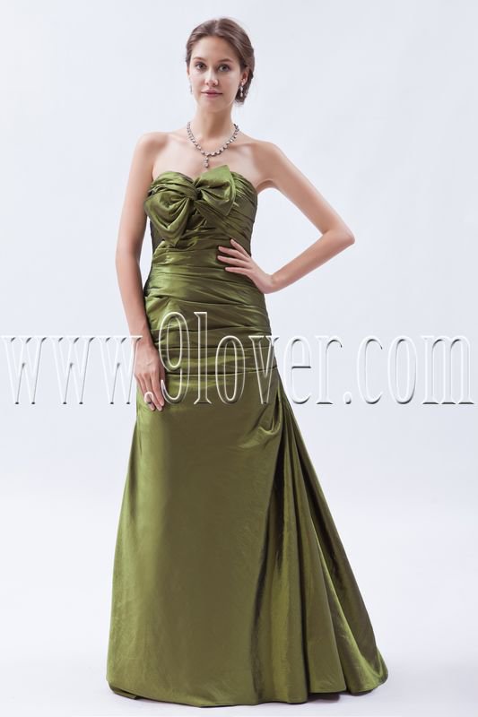 glamour hunter taffeta sweetheart a-line floor length mother of the bride dress IMG-8988
