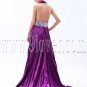 charming regency satin halter a-line floor length formal evening dress IMG-9155