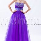 stunning regency tulle sweetheart column ankle length prom dress IMG-9215