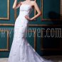 vintage 2014 strapless trumpet floor length mermaid wedding dress IMG-0395