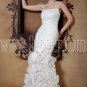 exclusive white taffeta strapless trumpet mermaid wedding dress IMG-1679
