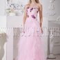 pearl pink tulle sweetheart a-line floor length prom dress with beaded bodice IMG-2198