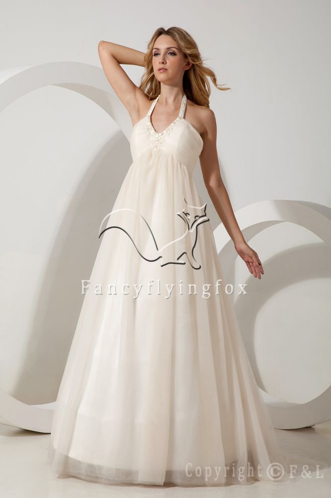 floor length maternity gown