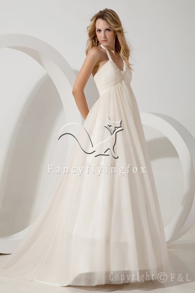 floor length maternity gown