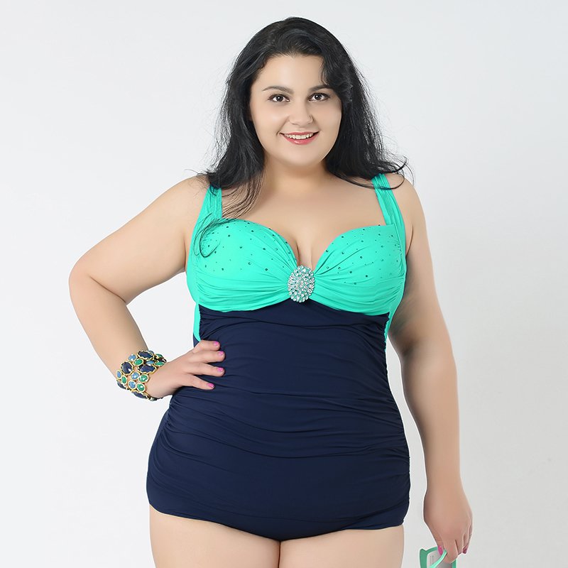 Lovely Sweetheart Blue Bathing Suits