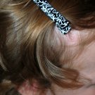 Lined Clippie - Black Floral