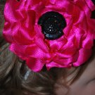 Large Pink Flower - Black Center