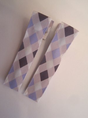 Purple Argyle Lined Clippies