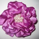 Large Purple Flower - Pearl Center