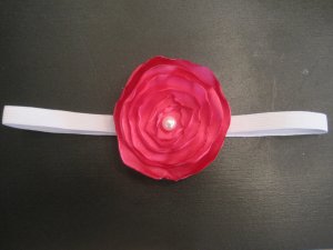 White Elastic Headbands