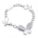 Bling Bling 925 Silver Butterfly Bracelet