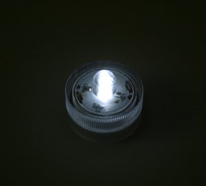 SUBMERSIBLE LED WHITE TEA LIGHT CANDLE