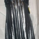 Silvertone Size 8 Shimmering Lame Evening Dress NWT New With Tags Excellent Condition