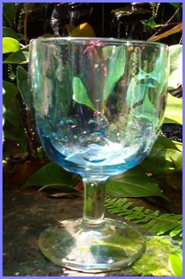 BLUE DEPRESSION GLASS