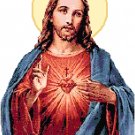 Sacred Heart of Jesus Pattern Chart Graph