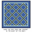 Double Irish Chain Quilt Pattern Chart Graph Double Irish Chain Quilt Pattern Chart Graph