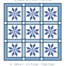 Snowflakes Flying Quilt Pattern Chart Graph Snowflakes Flying Quilt Pattern Chart Graph
