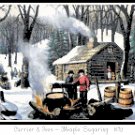 Maple Sugaring Pattern Chart Graph Maple Sugaring Pattern Chart Graph