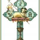 Agnus Dei Cross Pattern Chart Graph