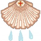 Baptismal Shell Symbol Pattern Chart Graph