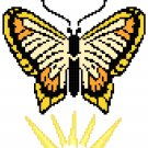 Resurrection Butterfly Symbol Pattern Chart Graph