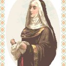 St.. Clare, the Needleworker 2 Pattern Chart Graph St.. Clare, the Needleworker 2 Pattern Chart Graph