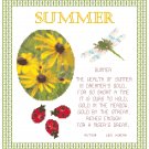 Summer Pattern Chart Graph