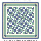 Calico Puzzle Quilt Pattern Chart Graph Calico Puzzle Quilt Pattern Chart Graph