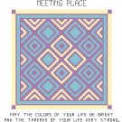 Meeting Place Quilt Pattern Chart Graph