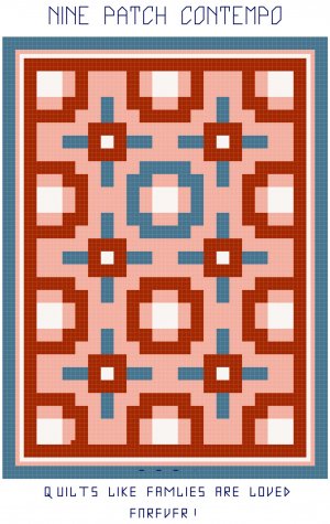 Shoo Fly Quilt Pattern Chart Graph