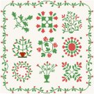 Sophia Denty Quilt 1850 Pattern Chart Graph