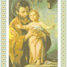 St. Joseph with Christ Child Pattern Chart Graph