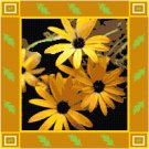 Miniature Daisies Pattern Chart Graph
