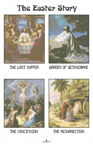 The Easter Story Pattern Chart Graph