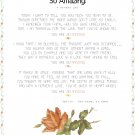 So Amazing! Pattern Chart Graph