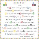 Check It Ou! Pattern Chart Graph