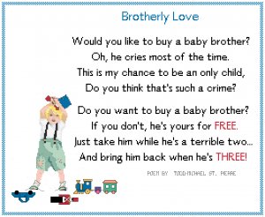 Brotherly Love Pattern Chart Graph