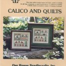 Calico and Quilts Cross Stitch Chart Pack #AN685 Calico and Quilts Cross Stitch Chart Pack #AN685