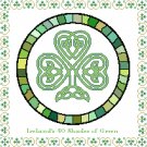 Ireland's 40 Shades of Green Pattern Chart Graph Ireland's 40 Shades of Green Pattern Chart Graph