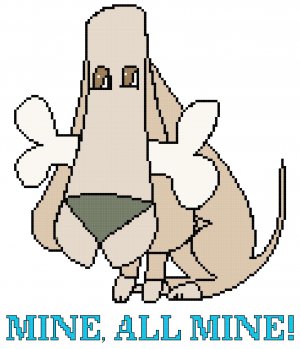 Mine, All Mine! Pattern CHart Graph