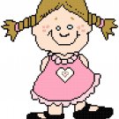 Little Girl of Mine Pattern Chart Graph