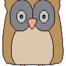 Hoots the Owl Pattern Chart Graph