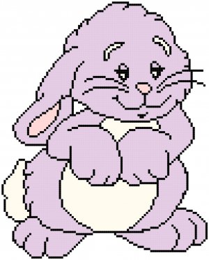 Mischief the Bunny Pattern Chart Graph