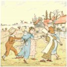 March by Kate Greenaway Pattern Chart Graph