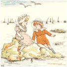 July by Kate Greenaway Pattern Chart Graph